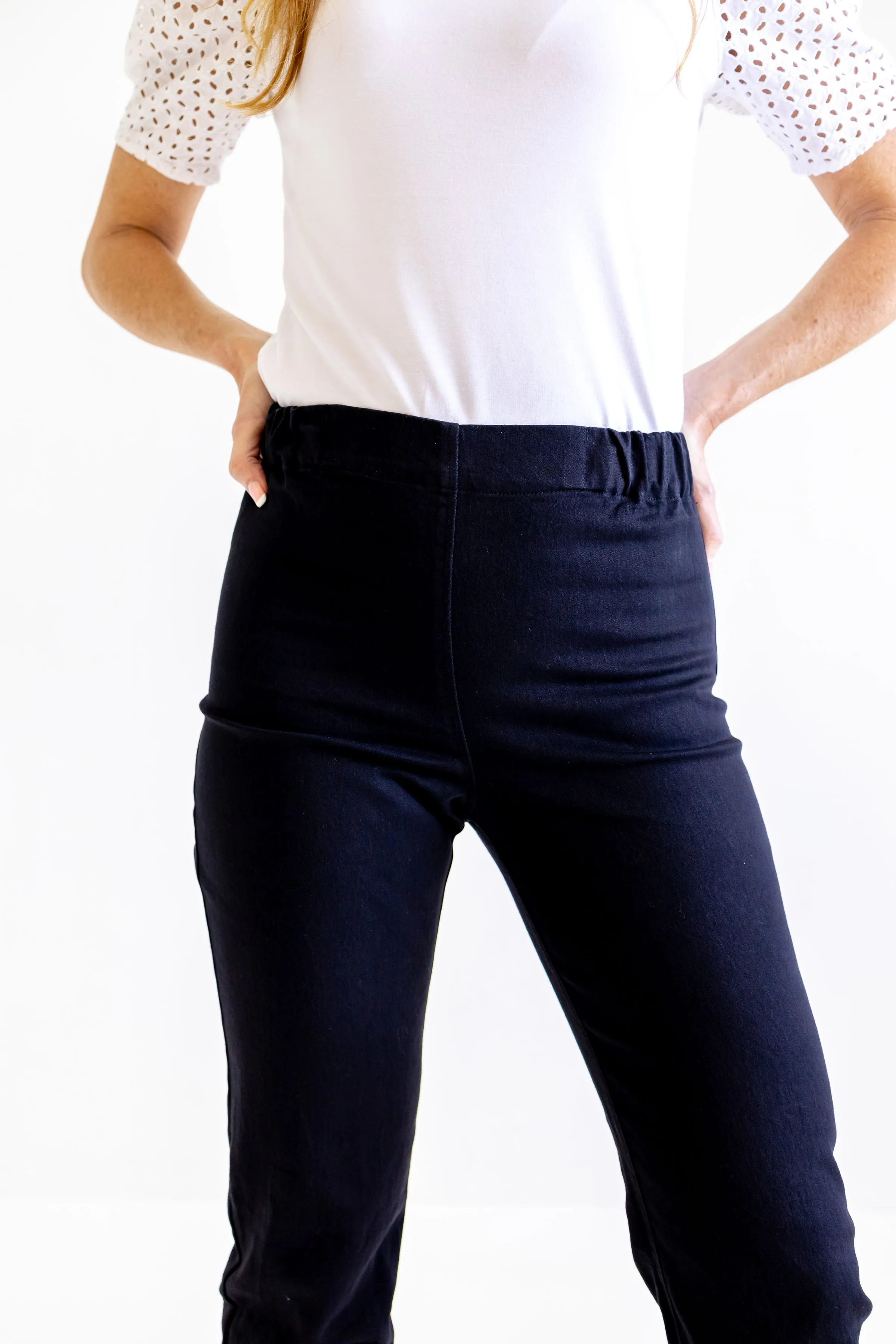 Barrington Frieda Pull-On Jeans Indigo Denim