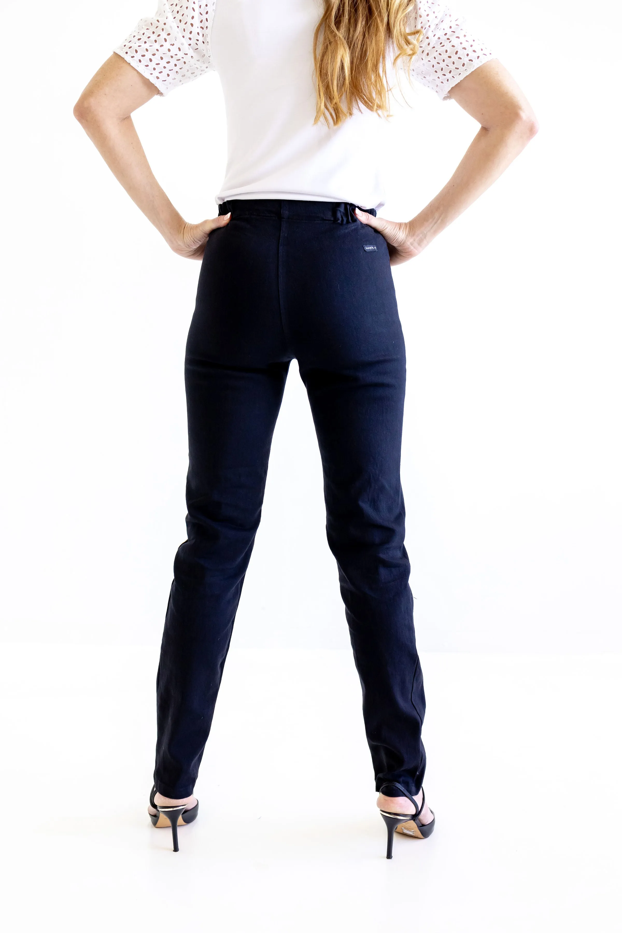 Barrington Frieda Pull-On Jeans Indigo Denim