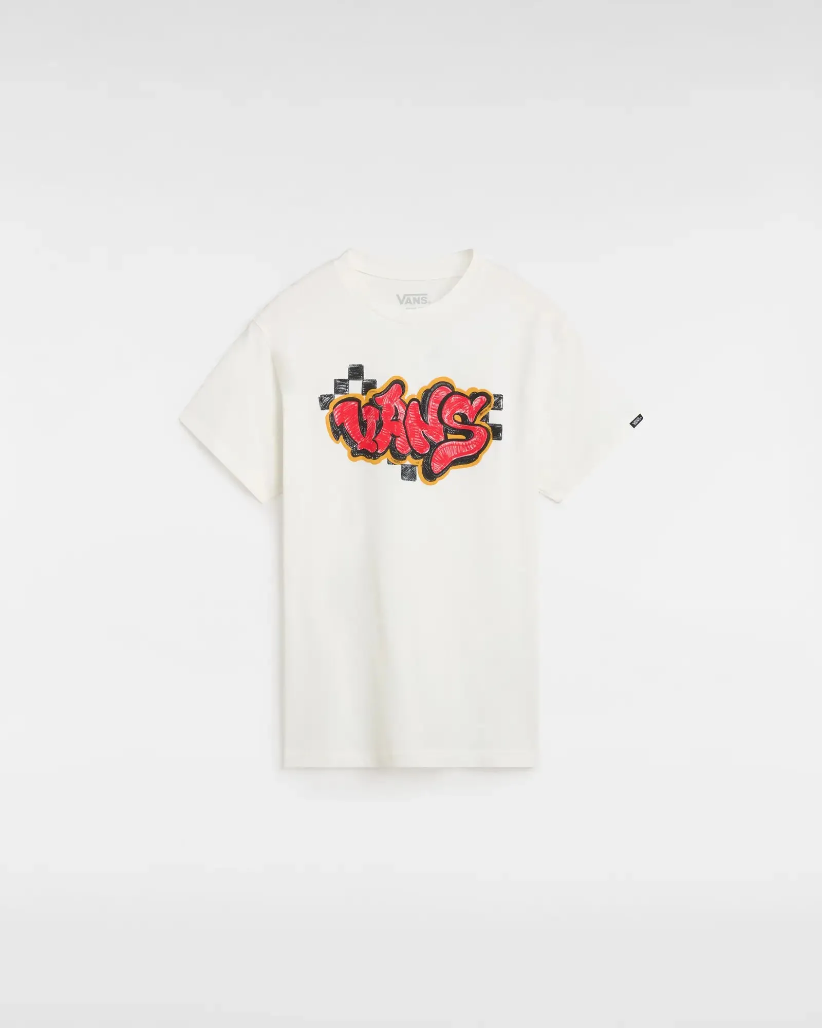 Boys Tagged T-Shirt in Marshmallow