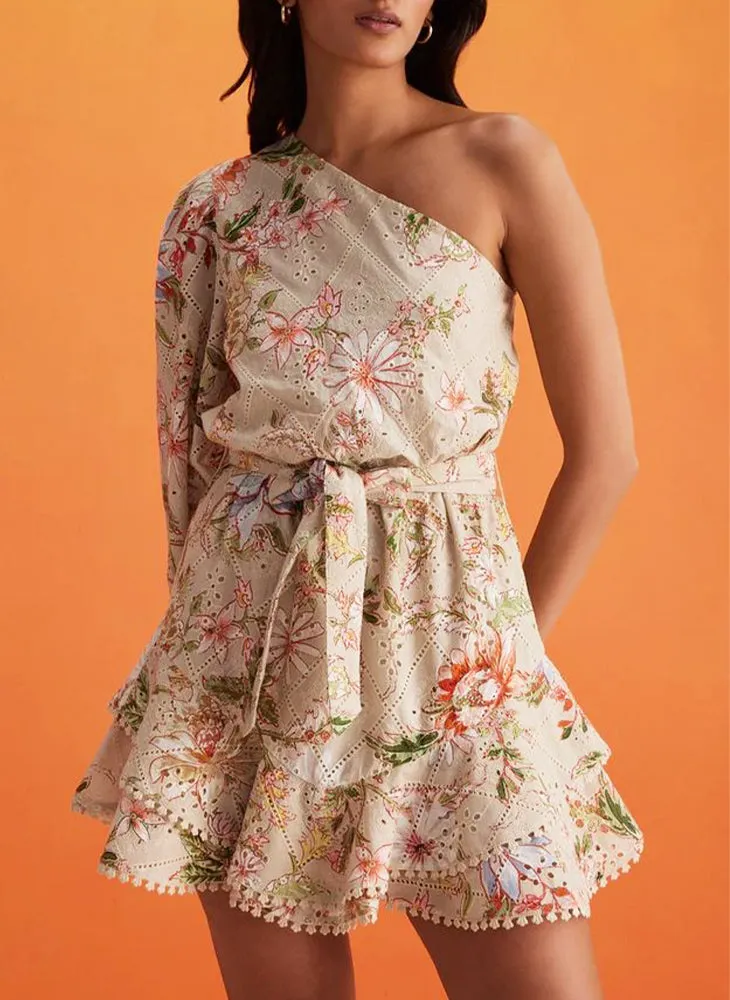 Nava One Shoulder Dress