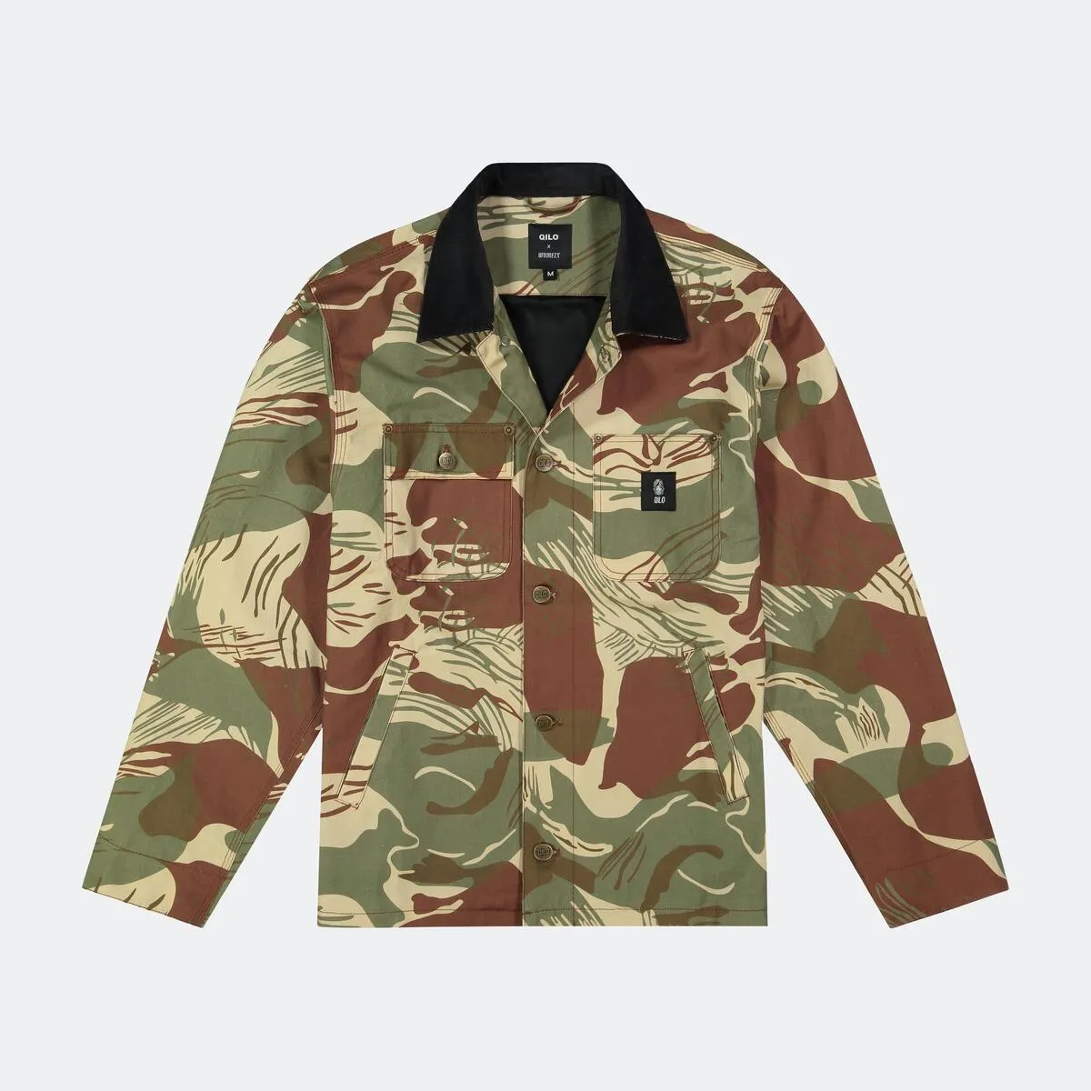 QILO x WRMFZY Chore Coat in Rhodesian Brushstroke