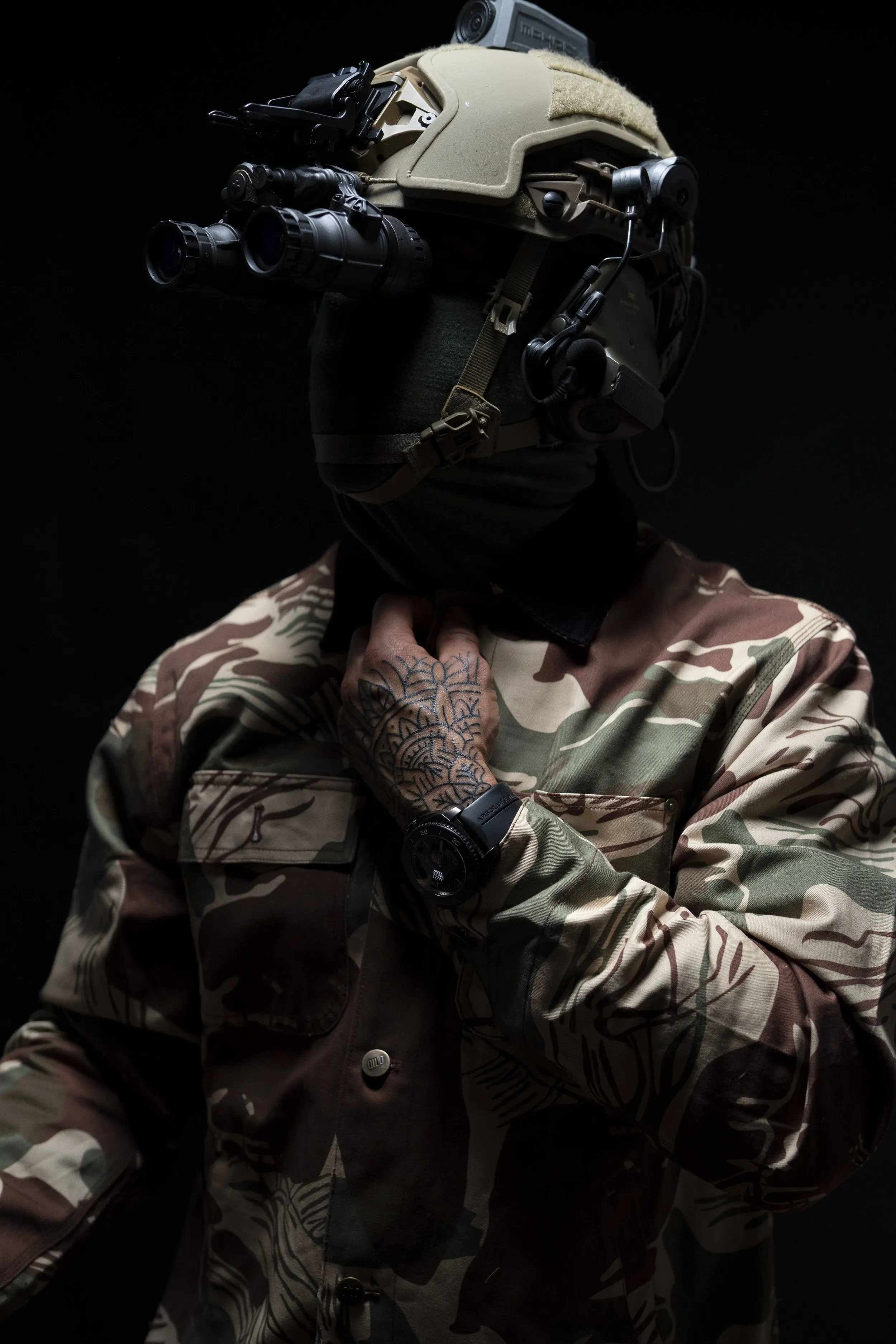 QILO x WRMFZY Chore Coat in Rhodesian Brushstroke