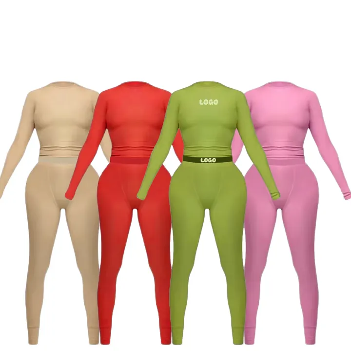 Red Women's Clothing Custom Logo-ملابس نسائية حمراء