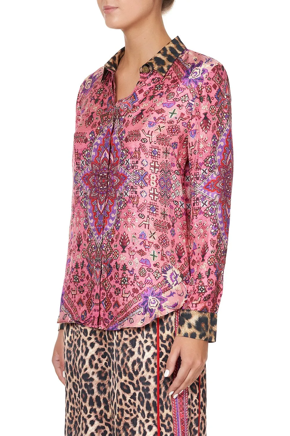 SLIM FIT LONG SLEEVE SHIRT LOTUS LOVERS