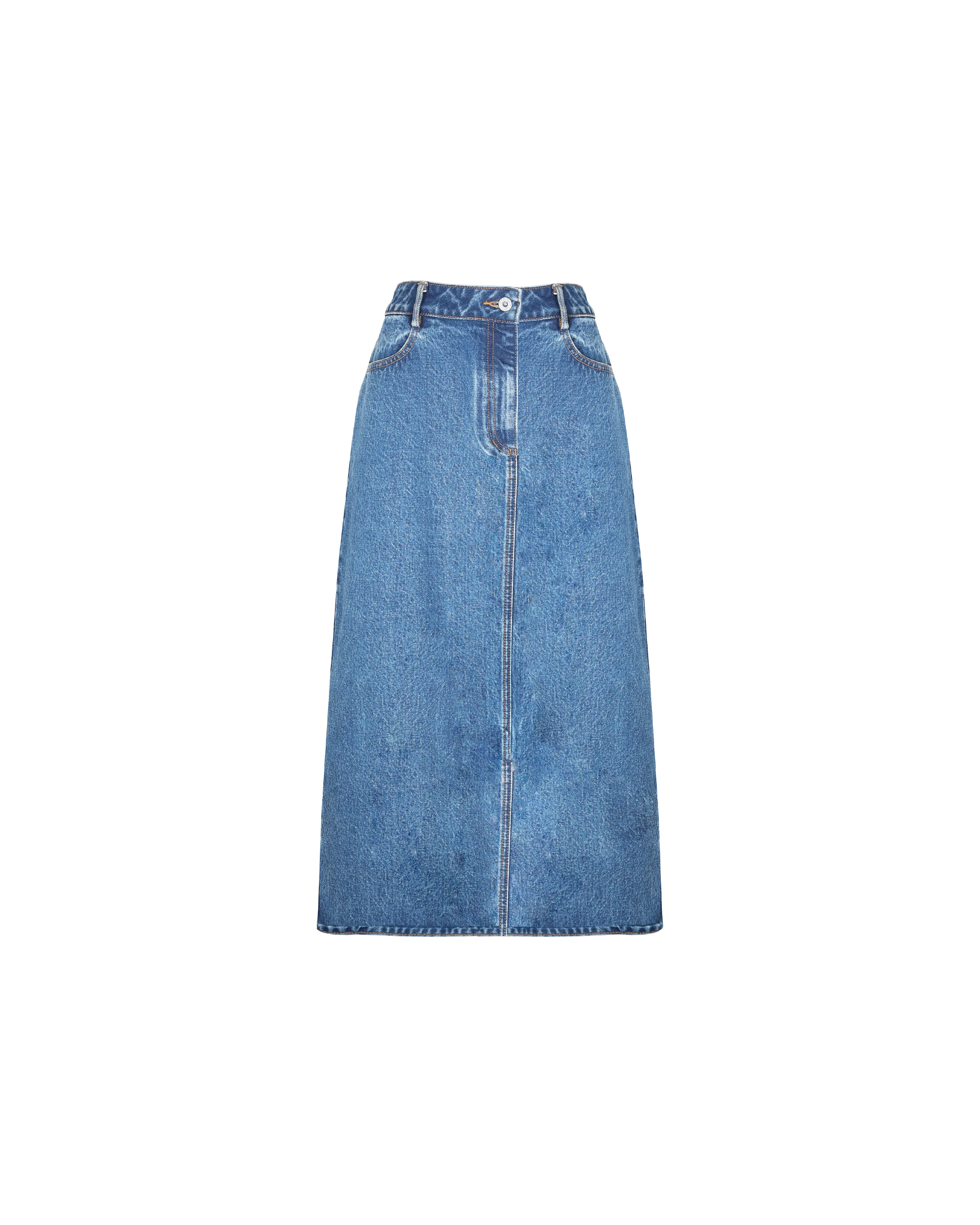 SUBLIME DENIM MIDI SKIRT