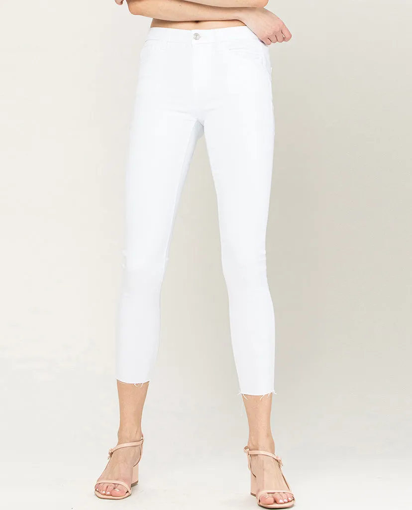 White Skinny Jeans - White Denim