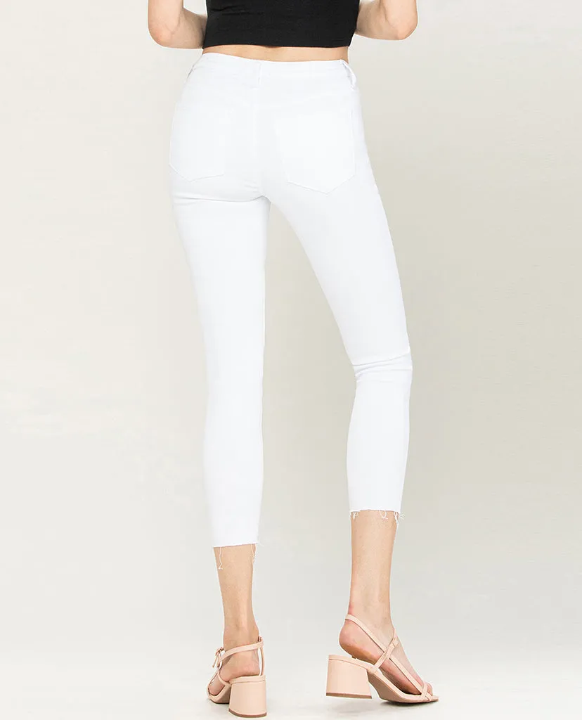 White Skinny Jeans - White Denim