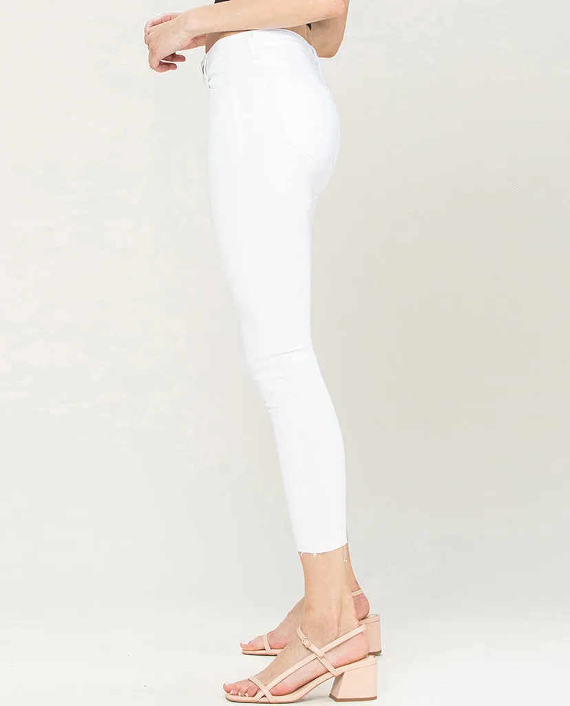 White Skinny Jeans - White Denim